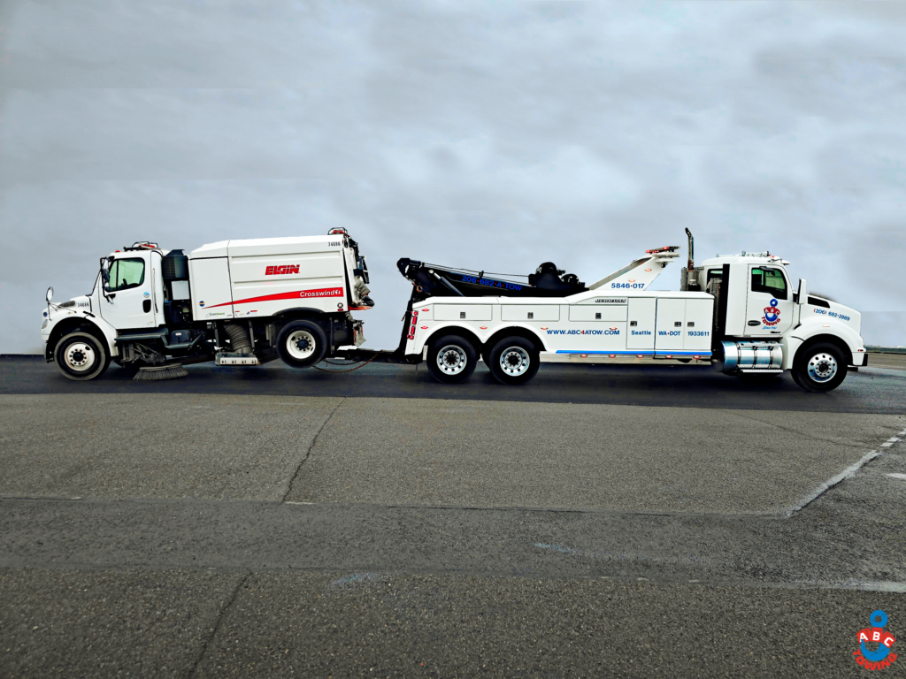 ABC Towing - Towing Service Heavy Duty Street Sweeper in Seattle WA